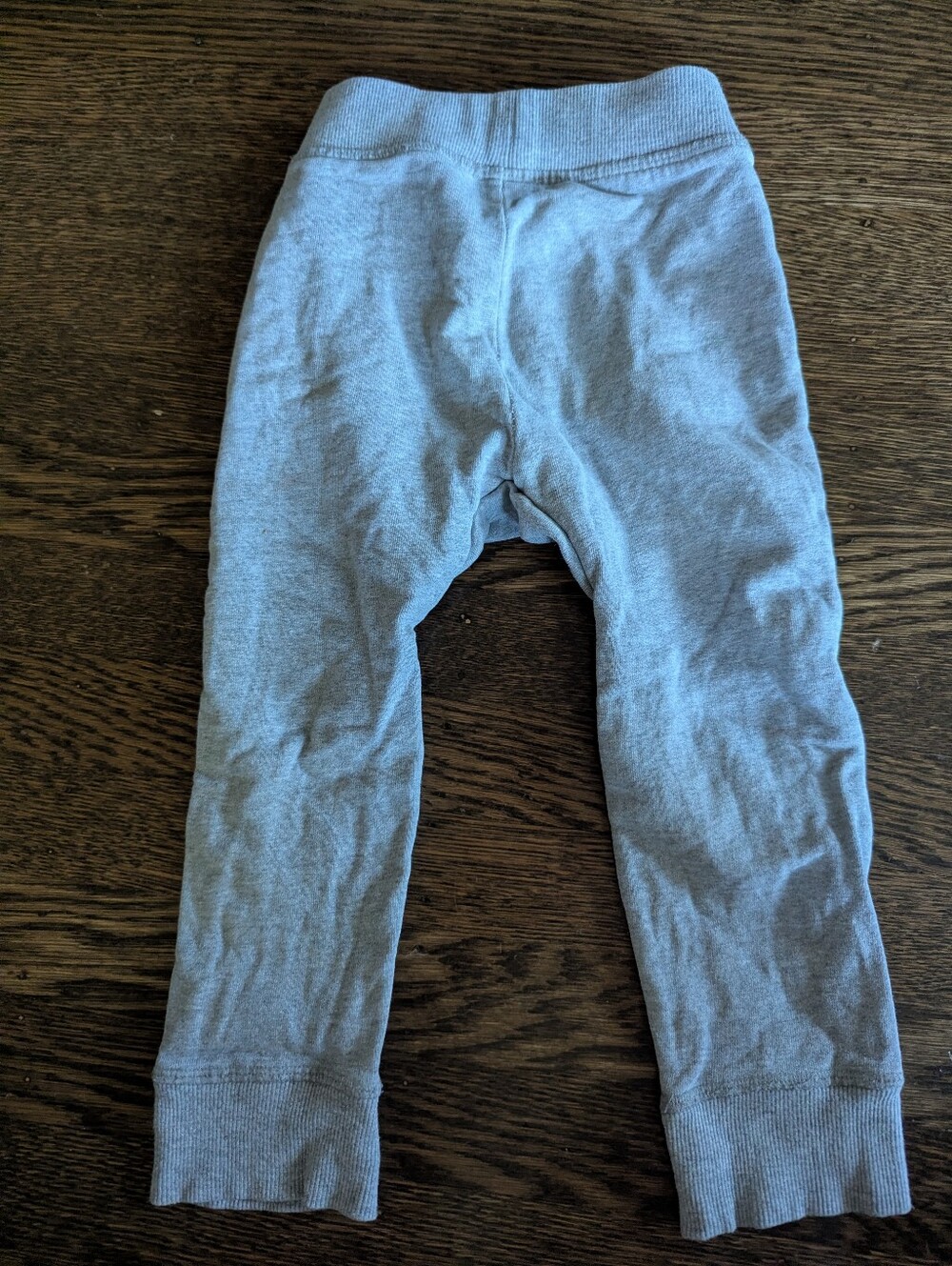PACT heather grey Going Places jogger sweatpants, 2T-3T